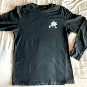 adidas black “Rainy Daze Running Club” long sleeve